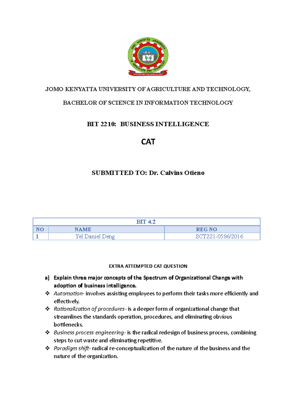 Computer systems Security - JOMO KENYATTA UNIVERSITY OF AGRICULTURE AND ...