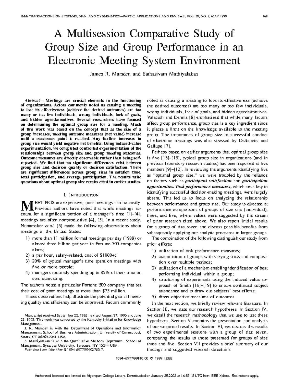 What Is An Electronic Meeting