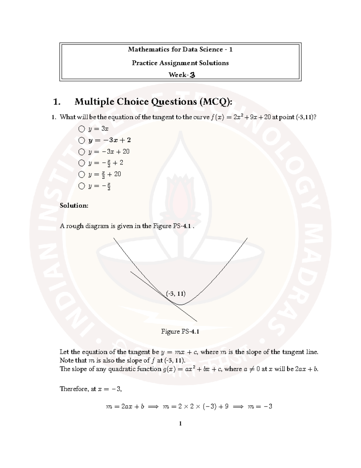 mit mathematics for computer science assignment solutions