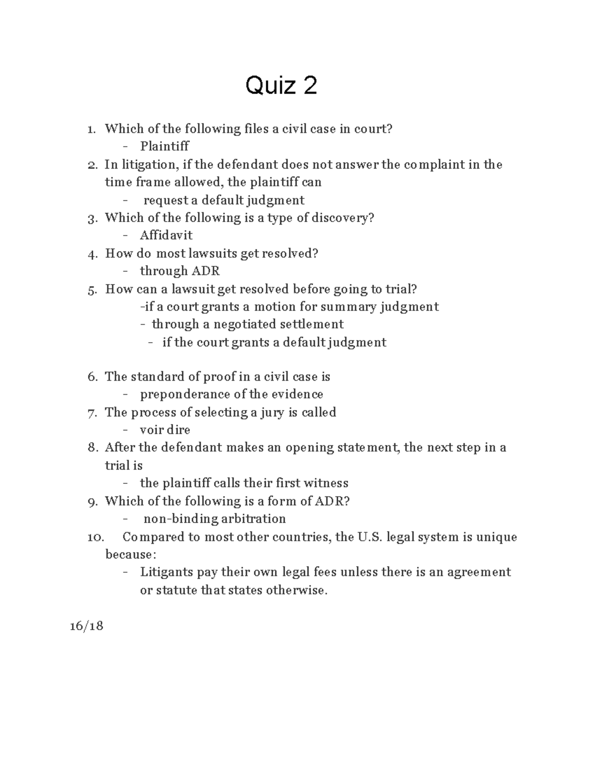 Mgt 201- Quiz 2 - The Second Quiz On Chapters 3 And 4 - Quiz 2 Which Of ...