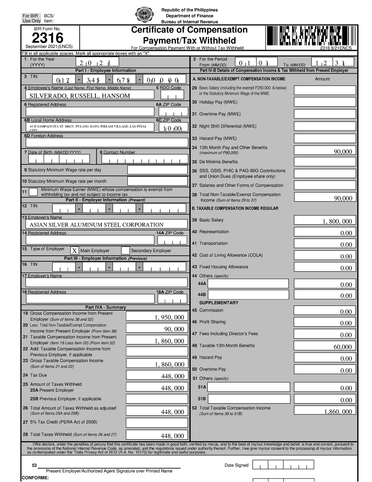 New Certificate Of Compensation Paymenttax Withheld B vrogue.co