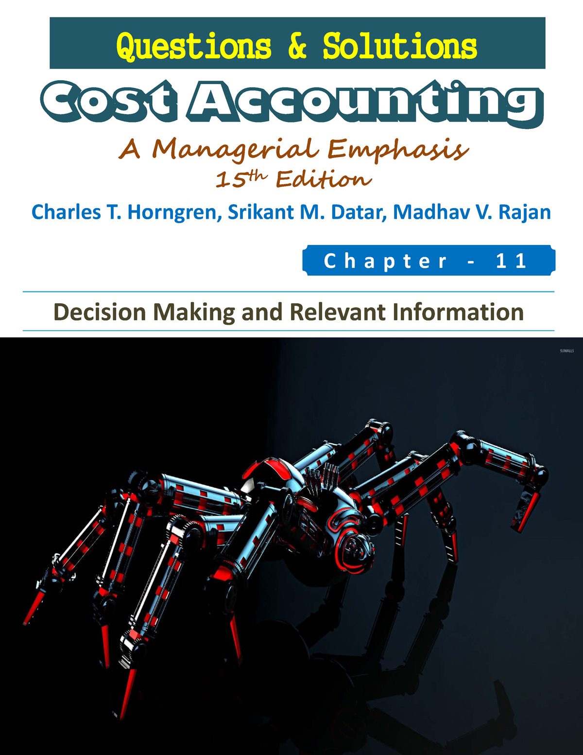 Ch11-180514181740 - Solution Manual - Cost Accounting-Horngren 15th Ed ...