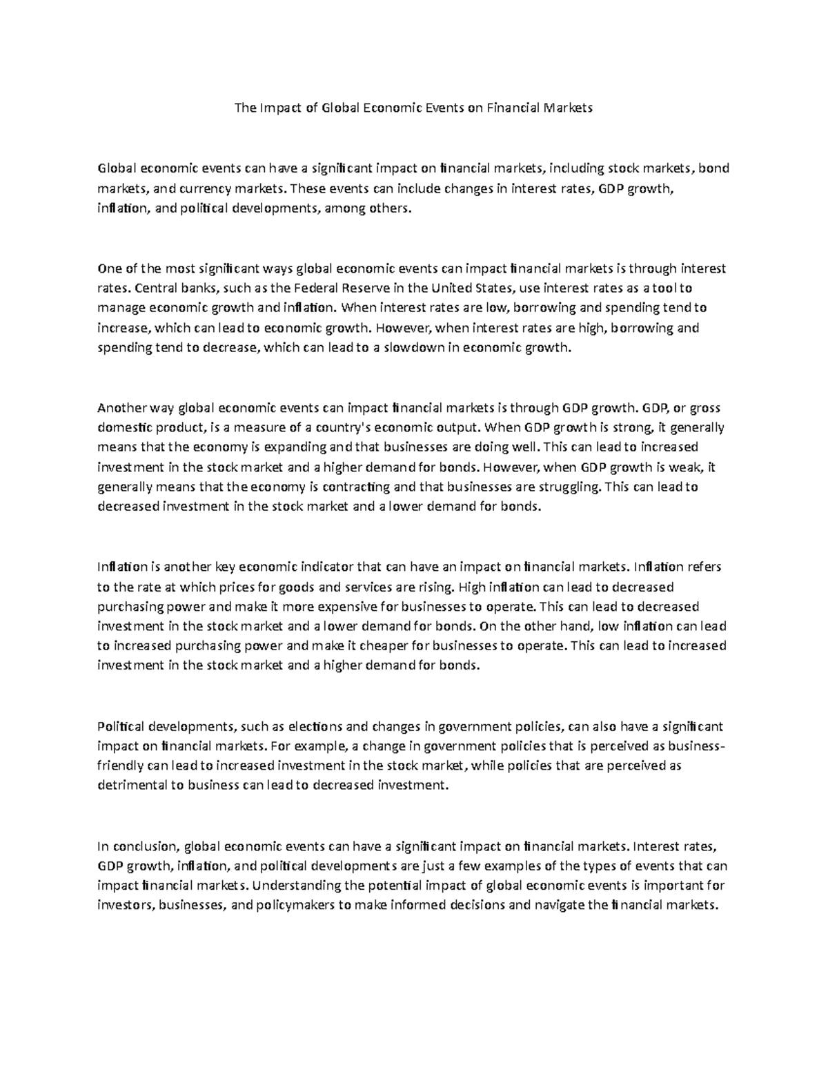 finance-1-the-impact-of-global-economic-events-on-financial-markets