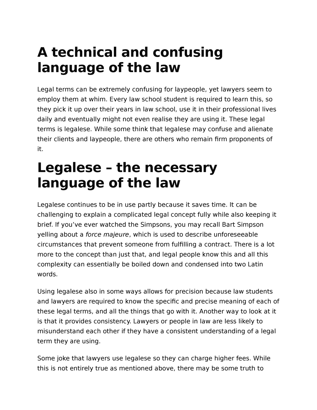 legalese-terms-study-material-a-technical-and-confusing-language-of-the-law-legal-terms-can