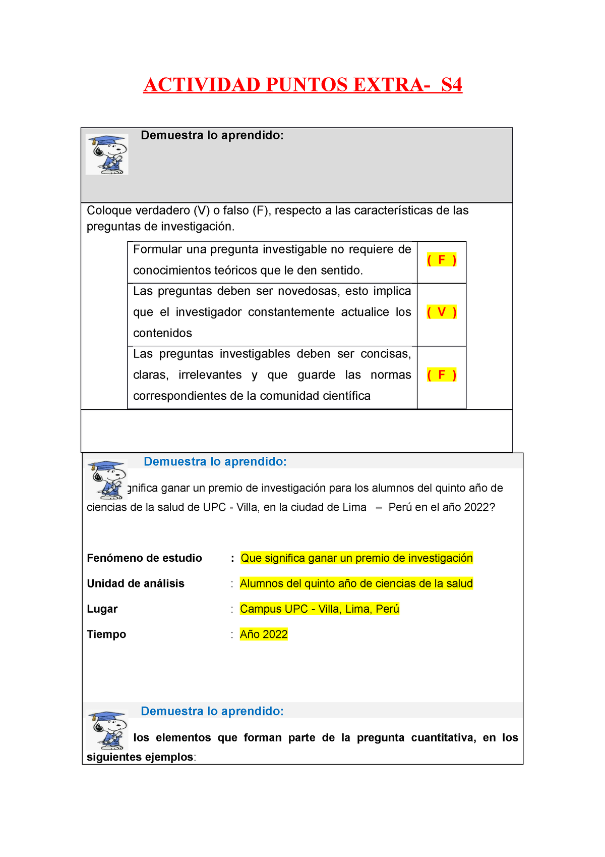 Actividad Puntos Extra S4 - ACTIVIDAD PUNTOS EXTRA- S Demuestra Lo ...