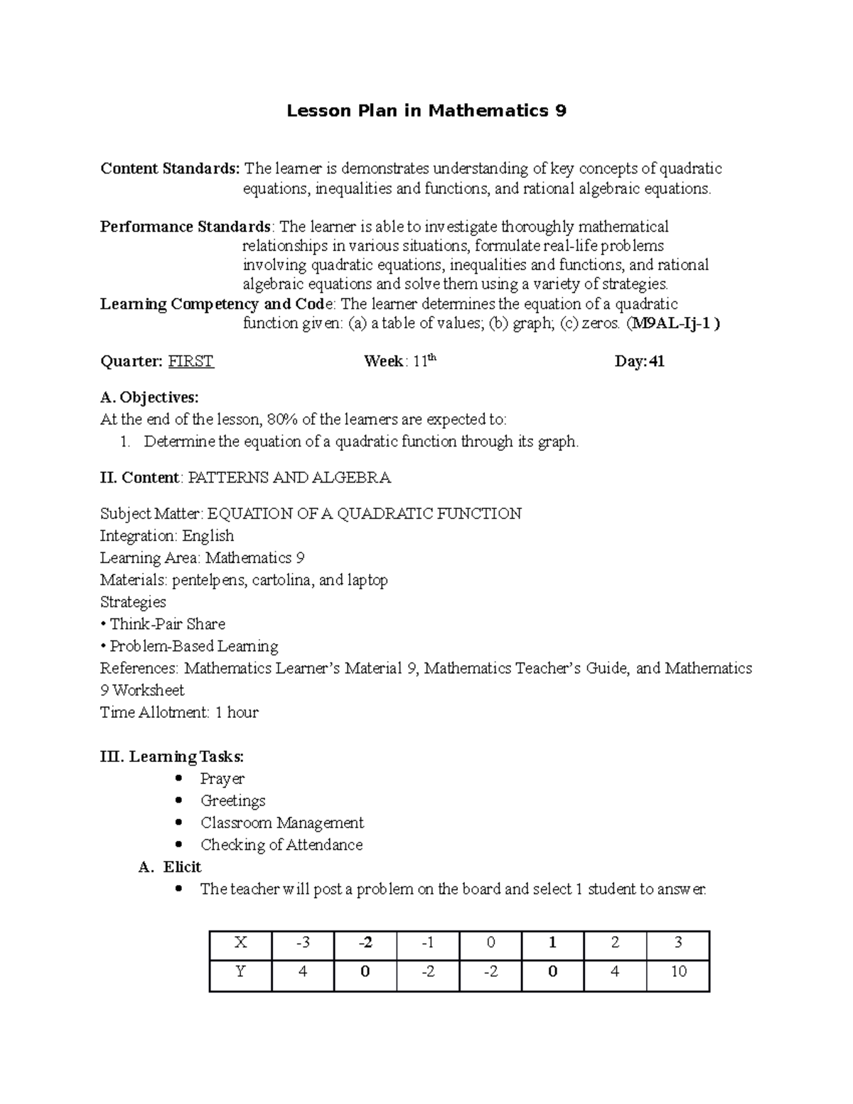 equation-of-a-quadratic-function-through-its-graph-lesson-plan-in