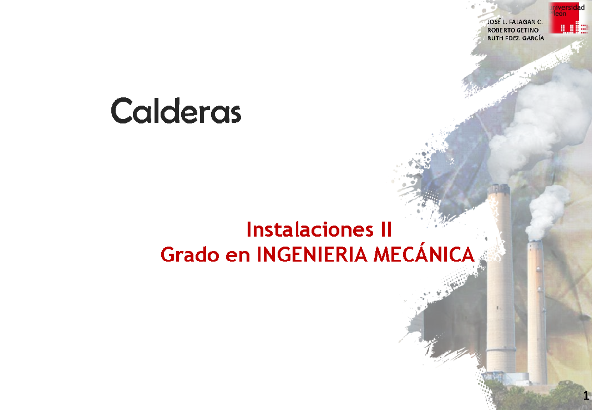 Tema 3 Calderas - aaaaaaaaaaaaaaaaaa - ROBERTO GETINO RUTH FDEZ. GARCÍA ...