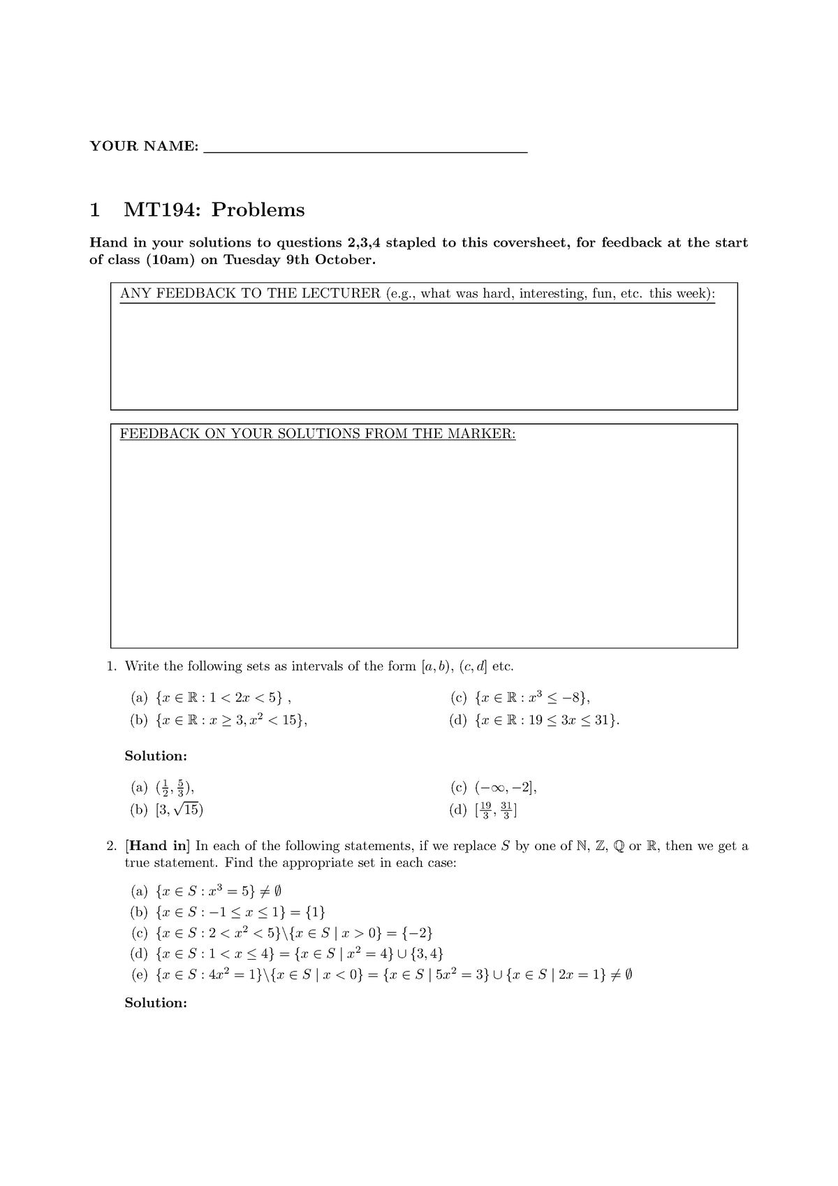 Mt1940 Sheet 1 Solution Rhul Studocu