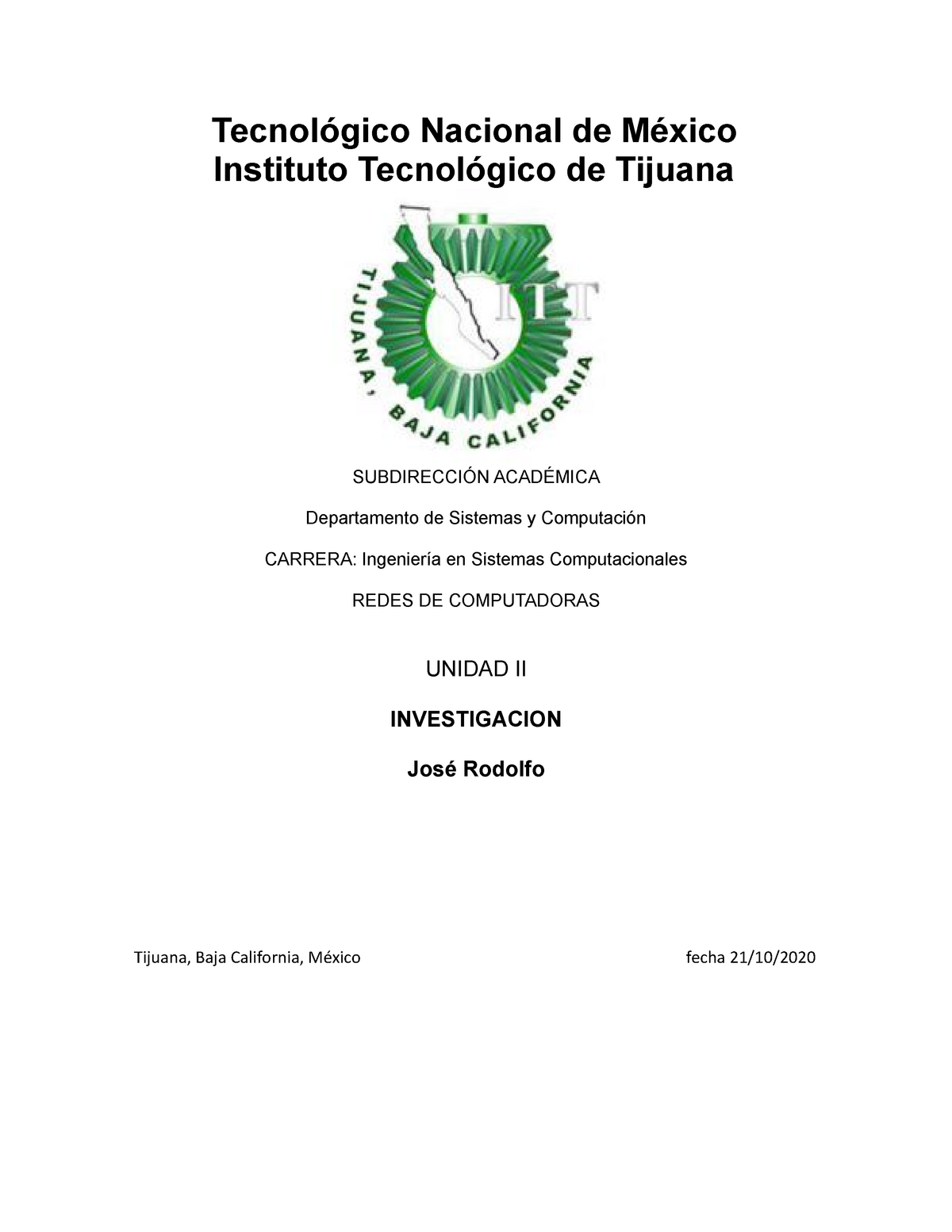 IEEE-ISO-ANSI - Tarea - Tecnológico Nacional de México Instituto ...