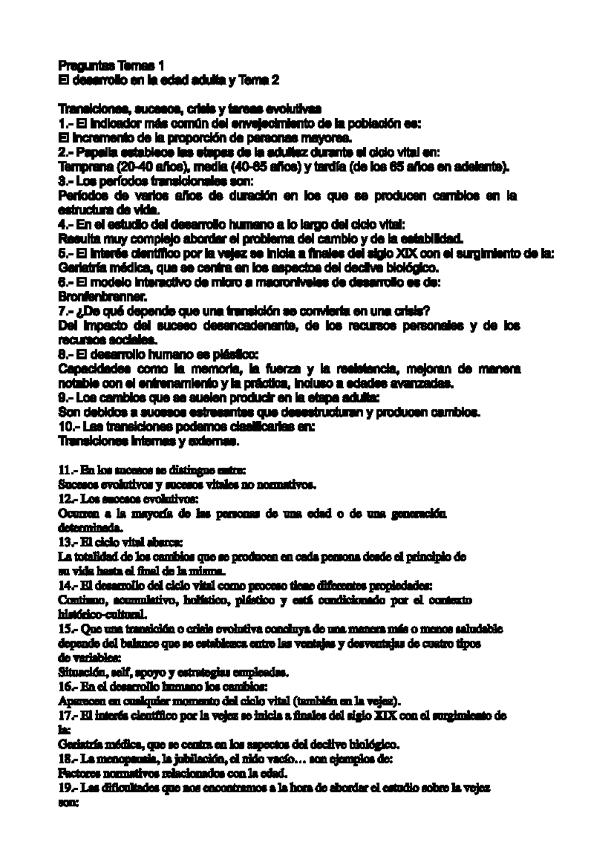 Edad adulta - El indicador más común del envejecimiento de la población ...