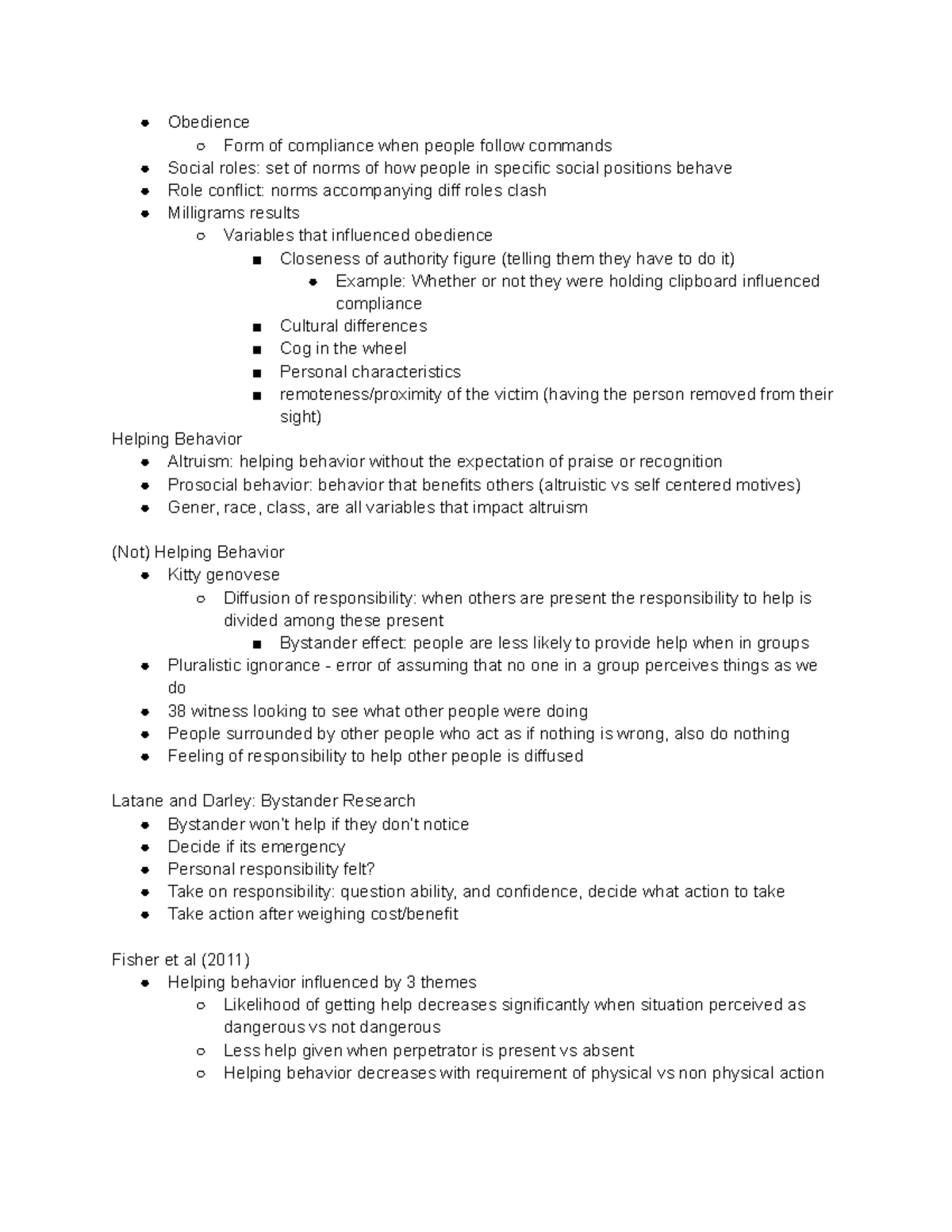 Psych - Obedience Form of compliance when people follow commands Social ...