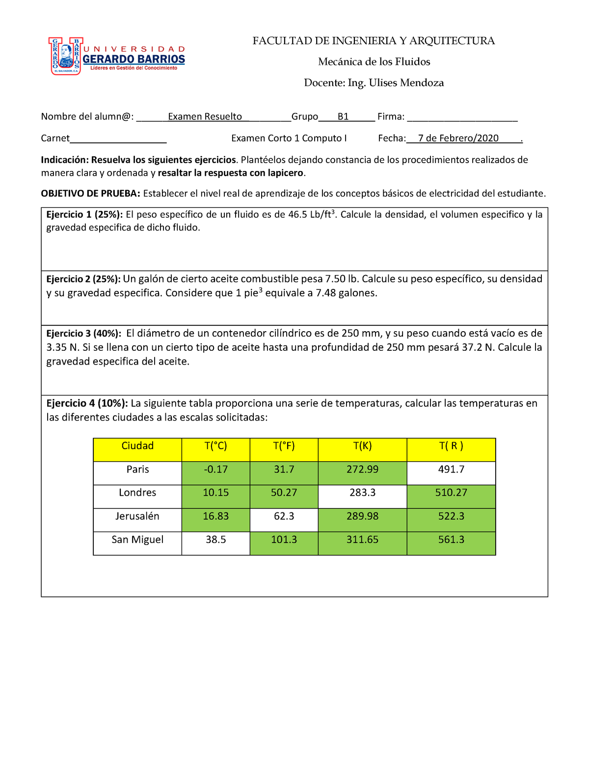 Examen 21 Julio 2017 Preguntas Y Respuestas Warning Tt Undefined