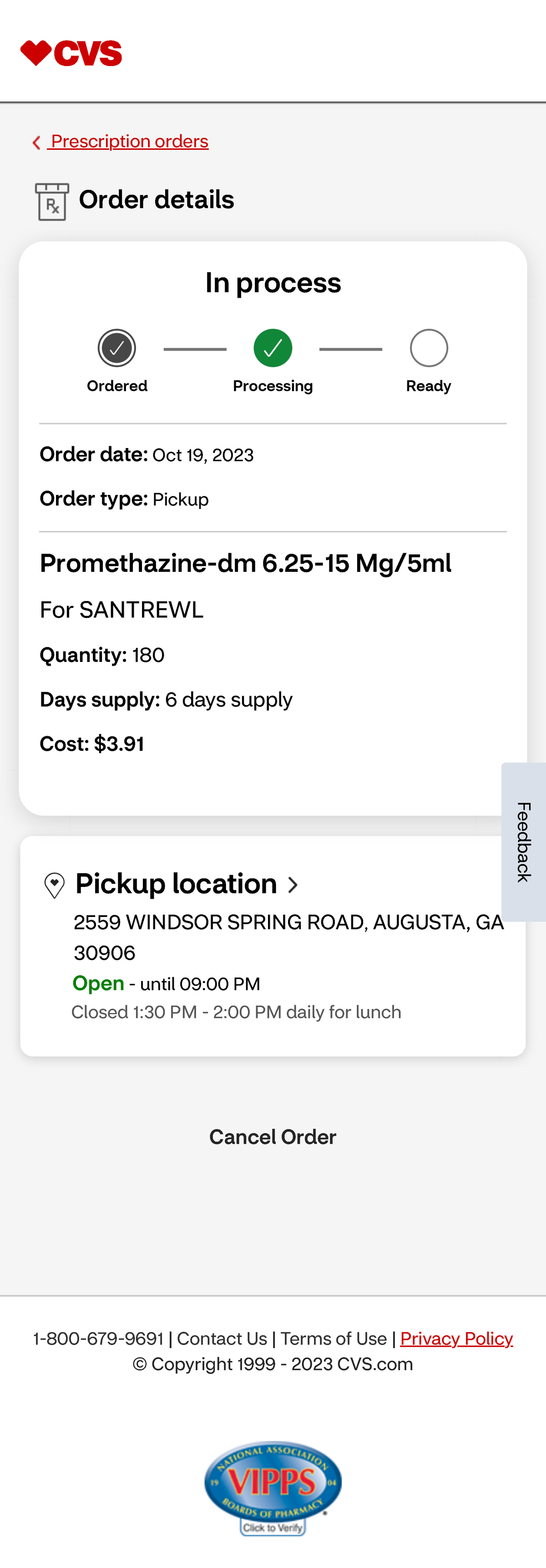 Check Cvs Prescription Status - 64pp22m