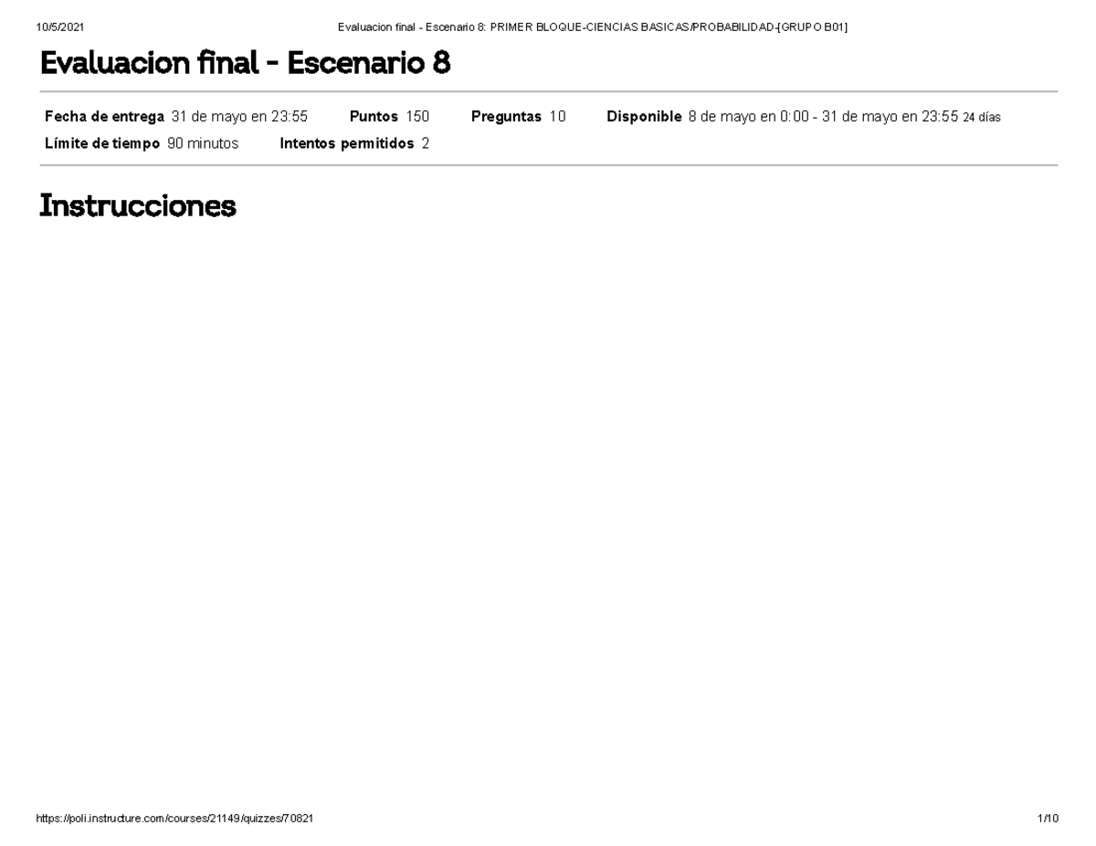 Evaluacion Final - Escenario 8 Primer Bloque- Ciencias Basicas ...