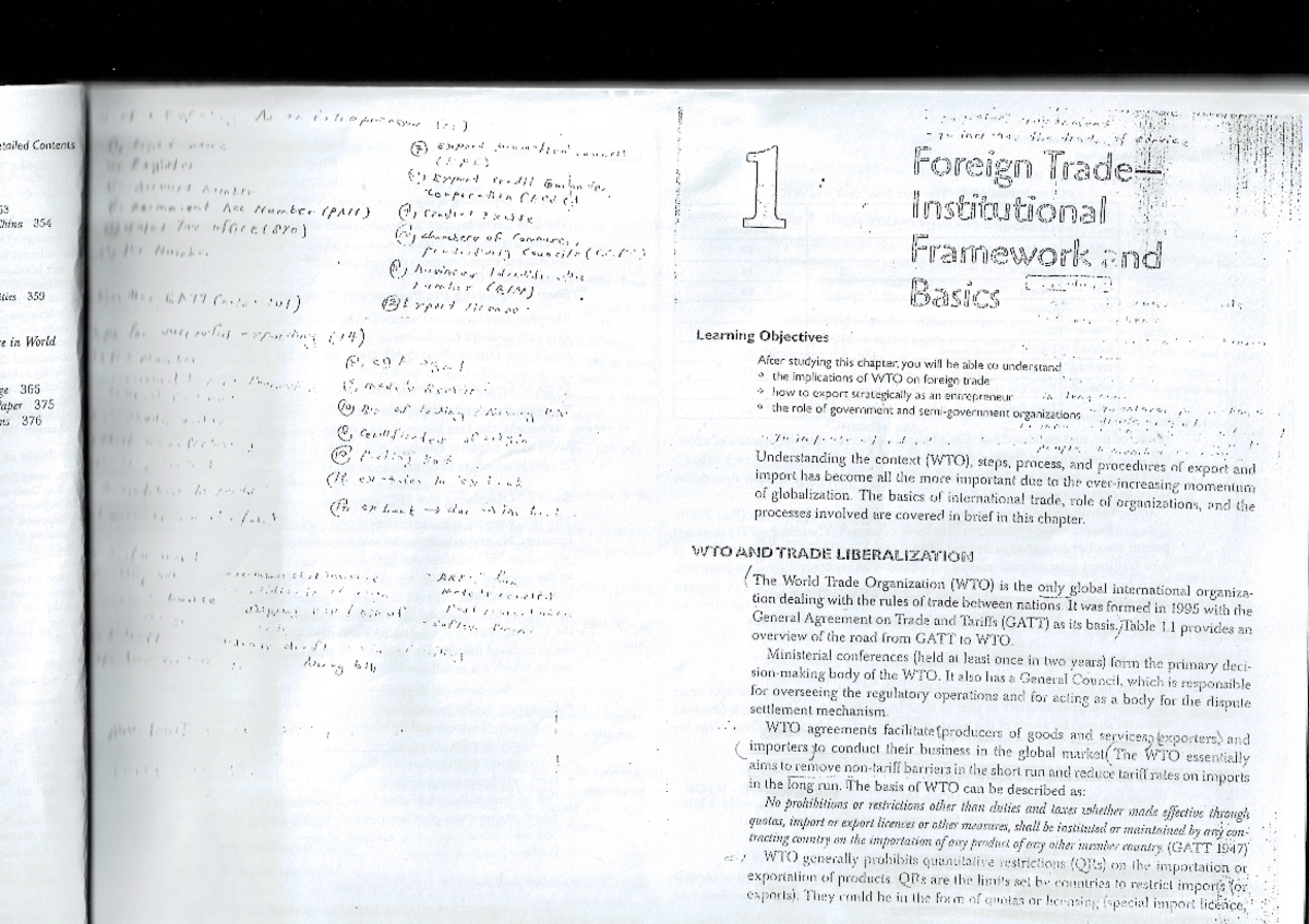 CHAP 1 - Lecture notes - International Trade - Studocu