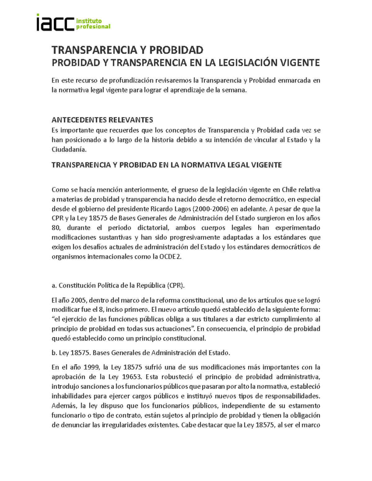 S1 Interactivo Profundizacion Trapb 1402 DES - TRANSPARENCIA Y PROBIDAD ...