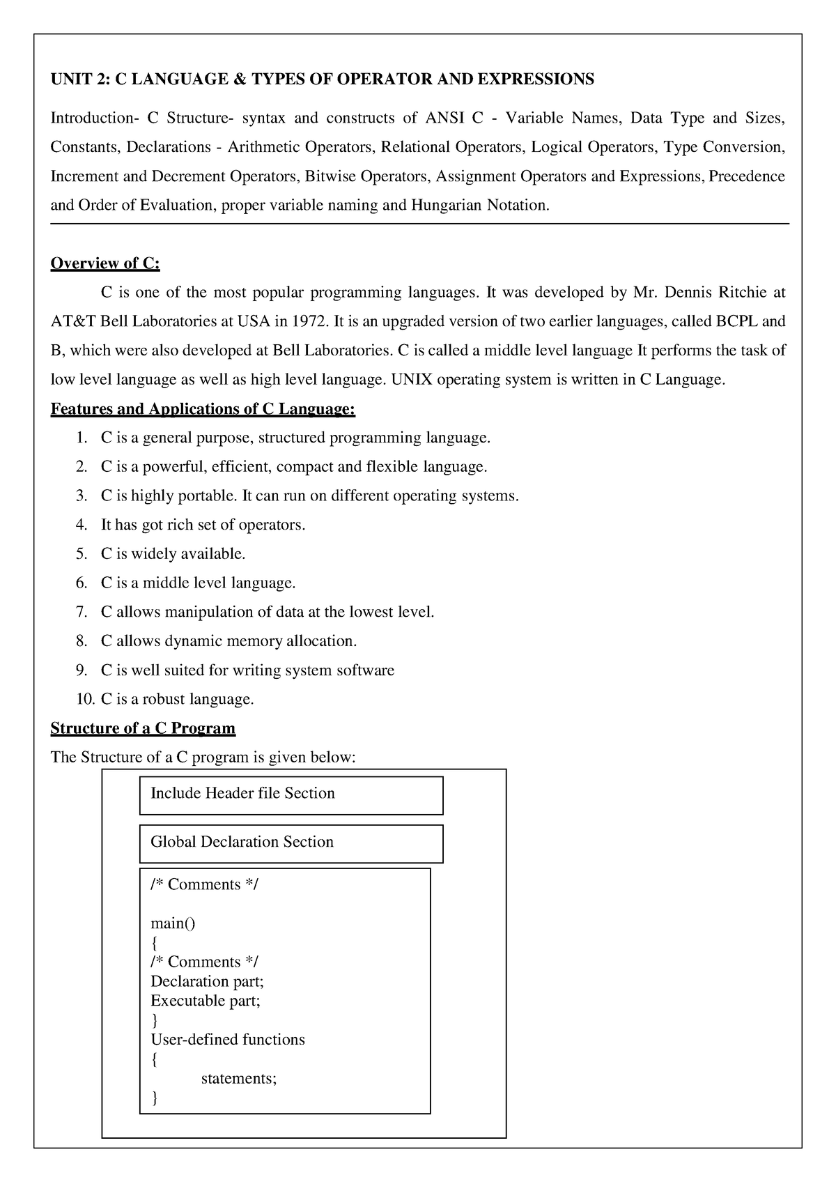 ansi c struct assignment