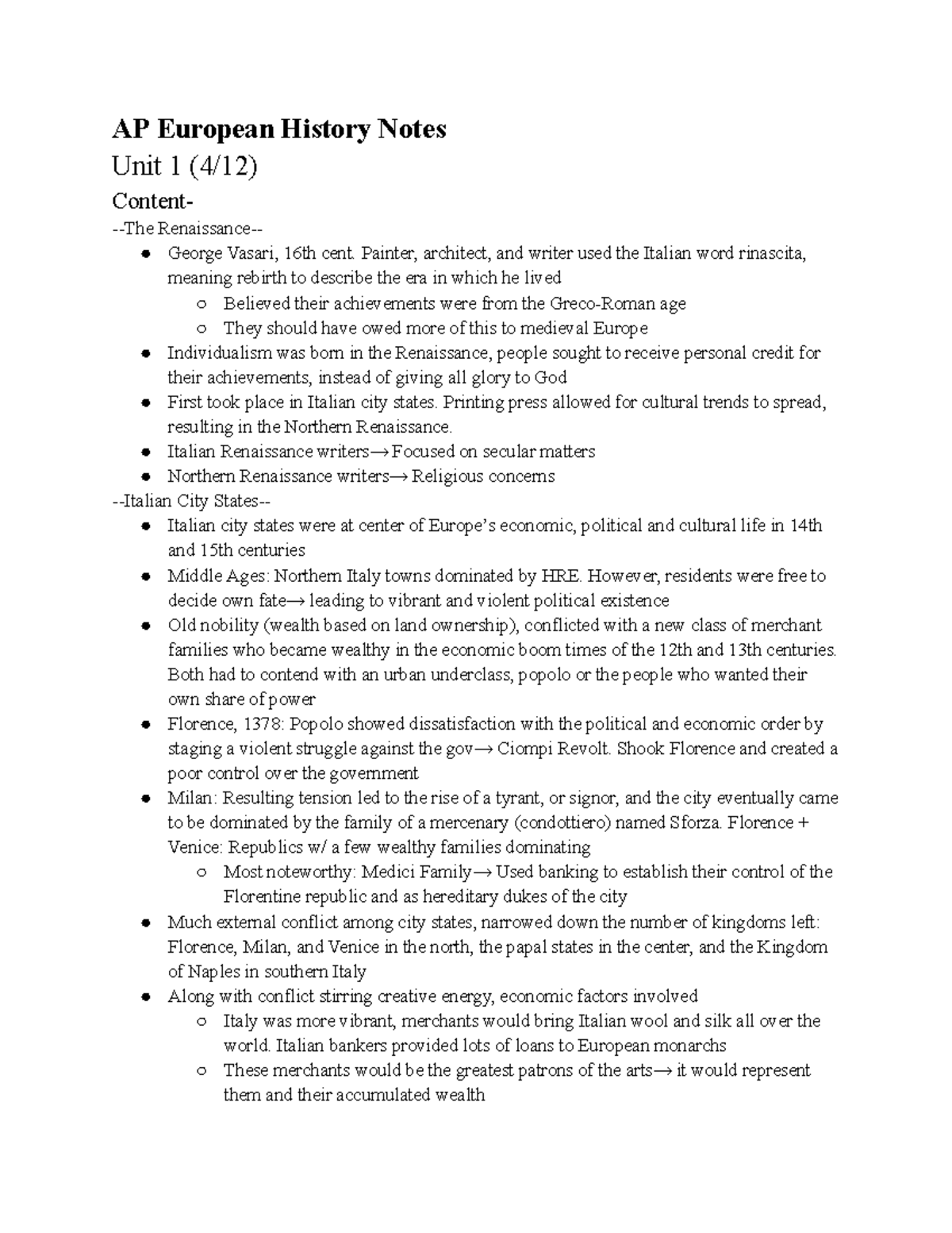 Official AP European History Exam Study Guide AP European History 