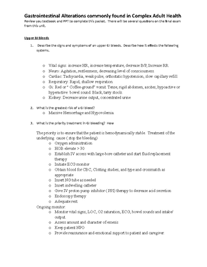 Stages of shock worksheet - Stages of Shock SYSTEM NEUR0 COMPENSATORY ...