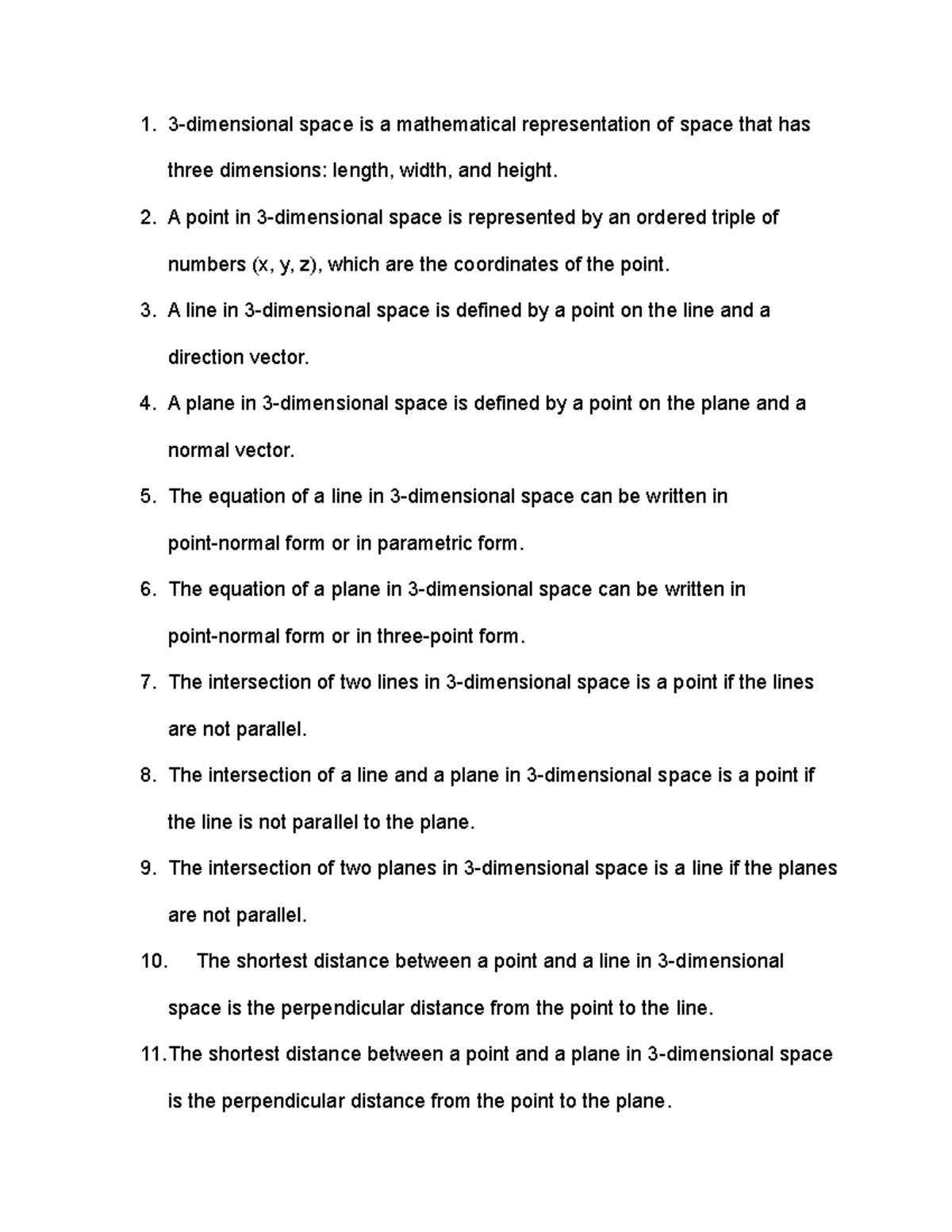 3-d-space-notes-3-dimensional-space-is-a-mathematical-representation