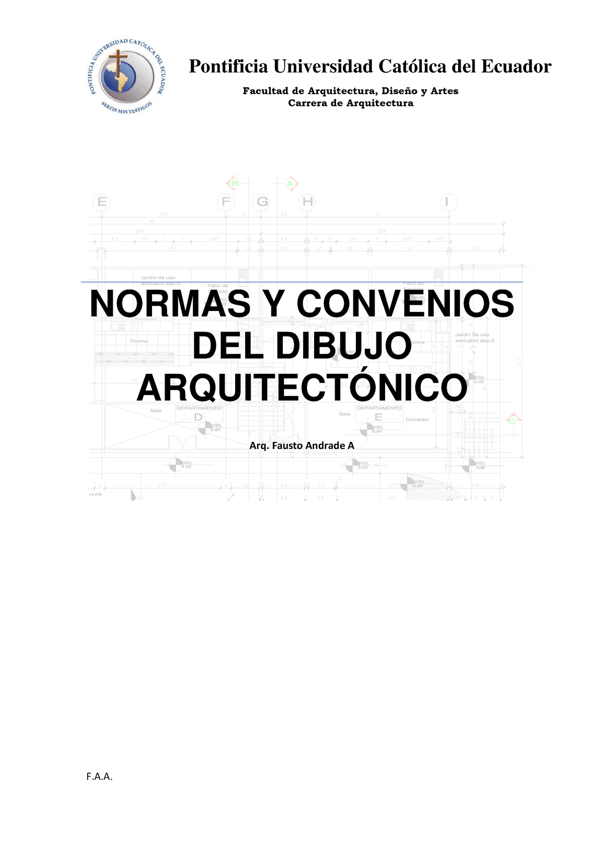 Normas - Facultad De Arquitectura, Diseño Y Artes Carrera De ...