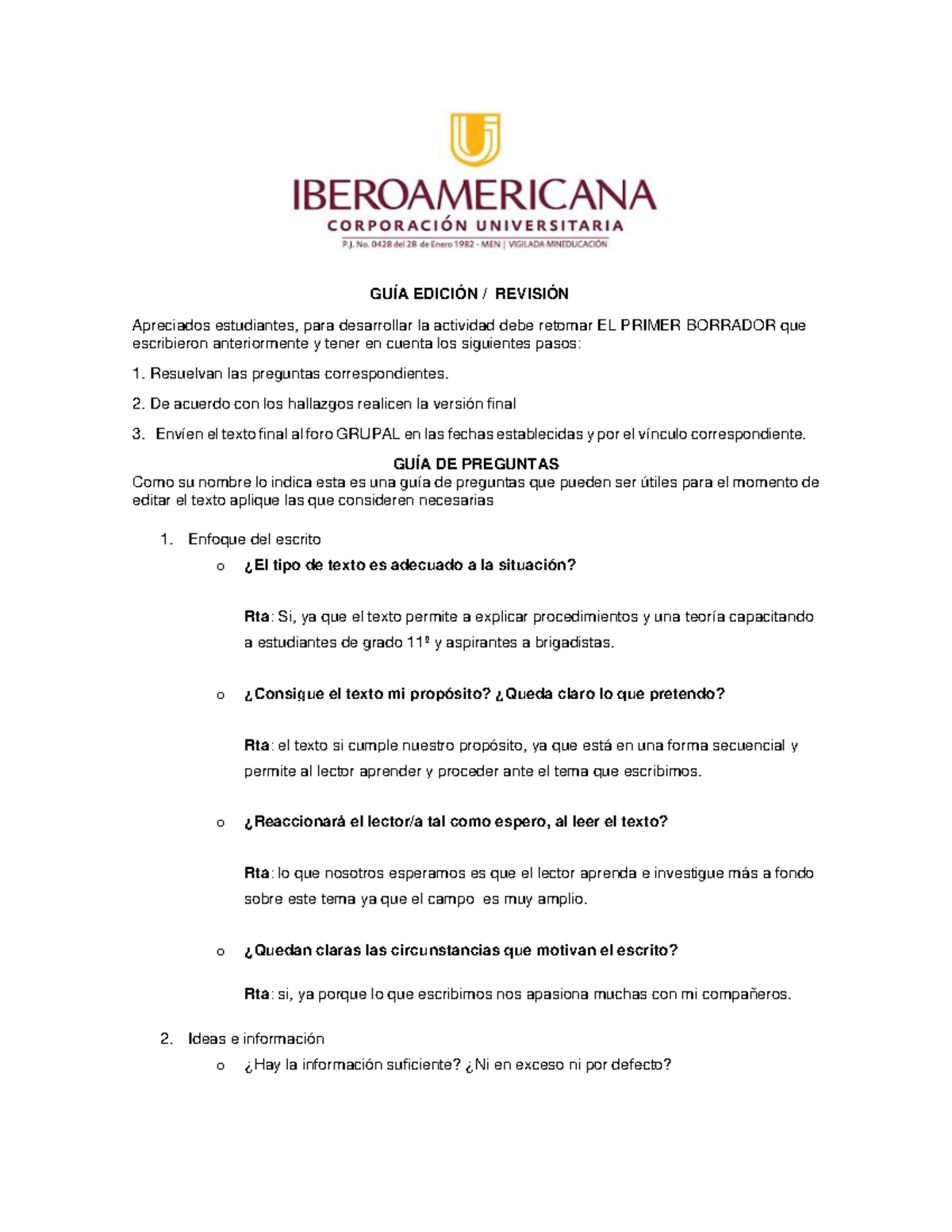 Actividad 7 Final De Habilidades De Comunicacion - GUÍA EDICIÓN ...