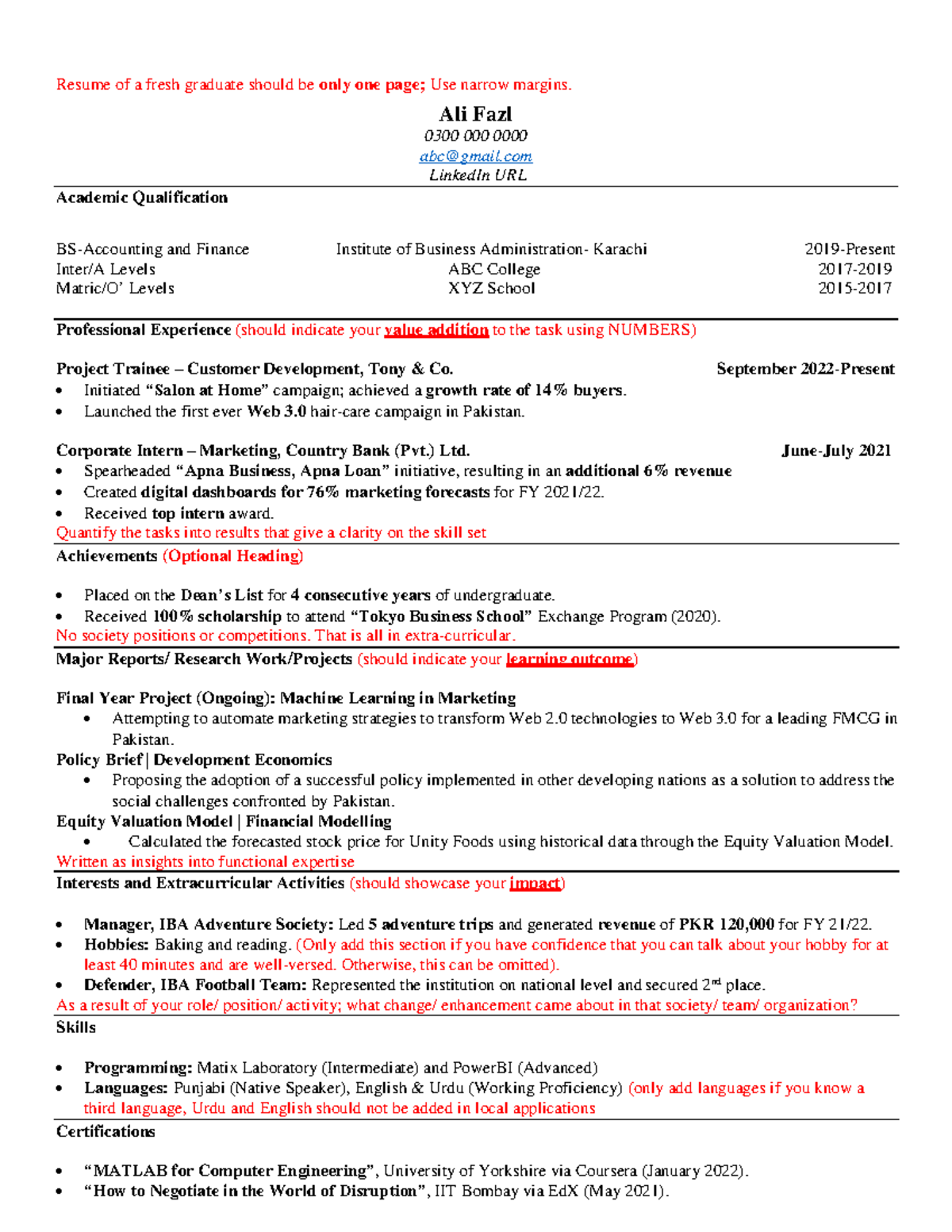 Resume Format and Content Resume - Thumb 1200 1553 