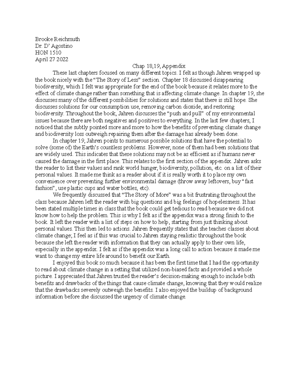 18 19 appendix - chapters 18 and 19 summary and notes from the book the ...