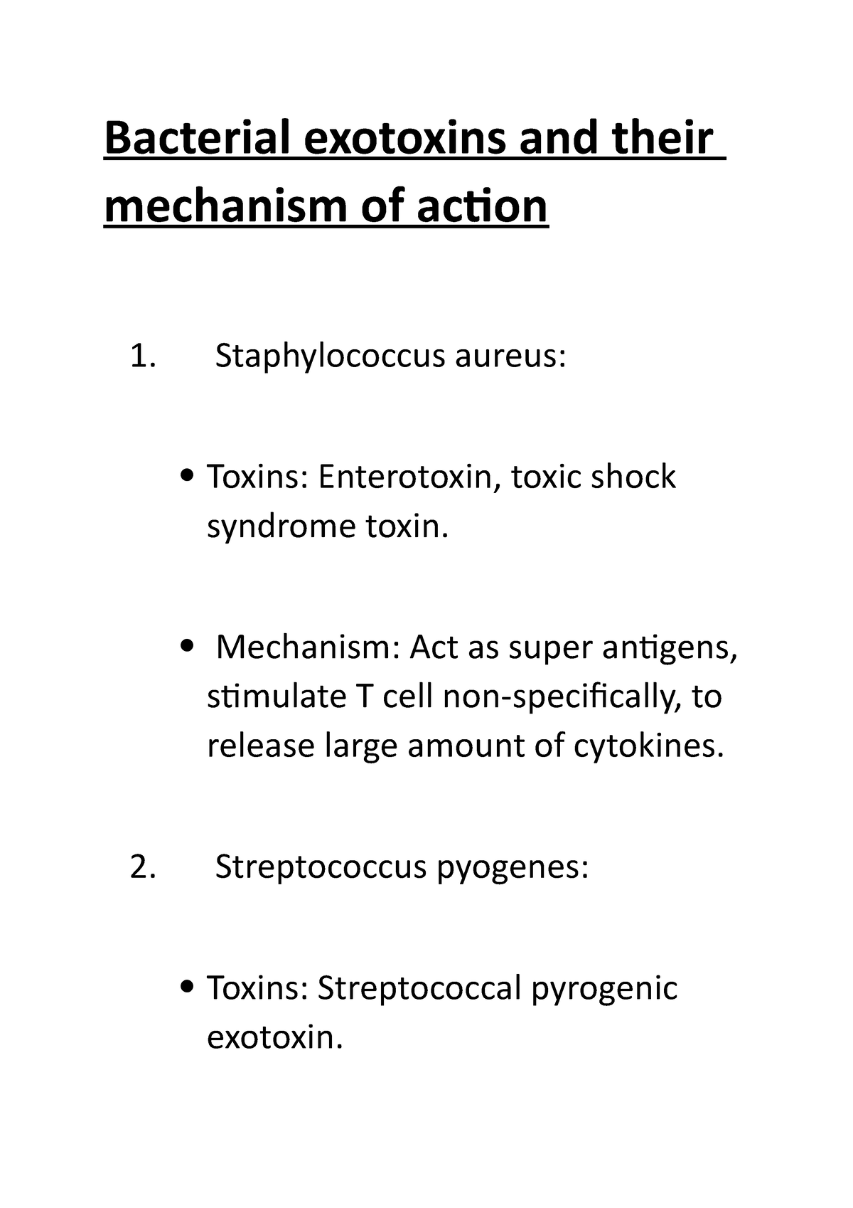 Bacterial Exotoxins And Their Mechanism Of Action - Bacterial Exotoxins ...