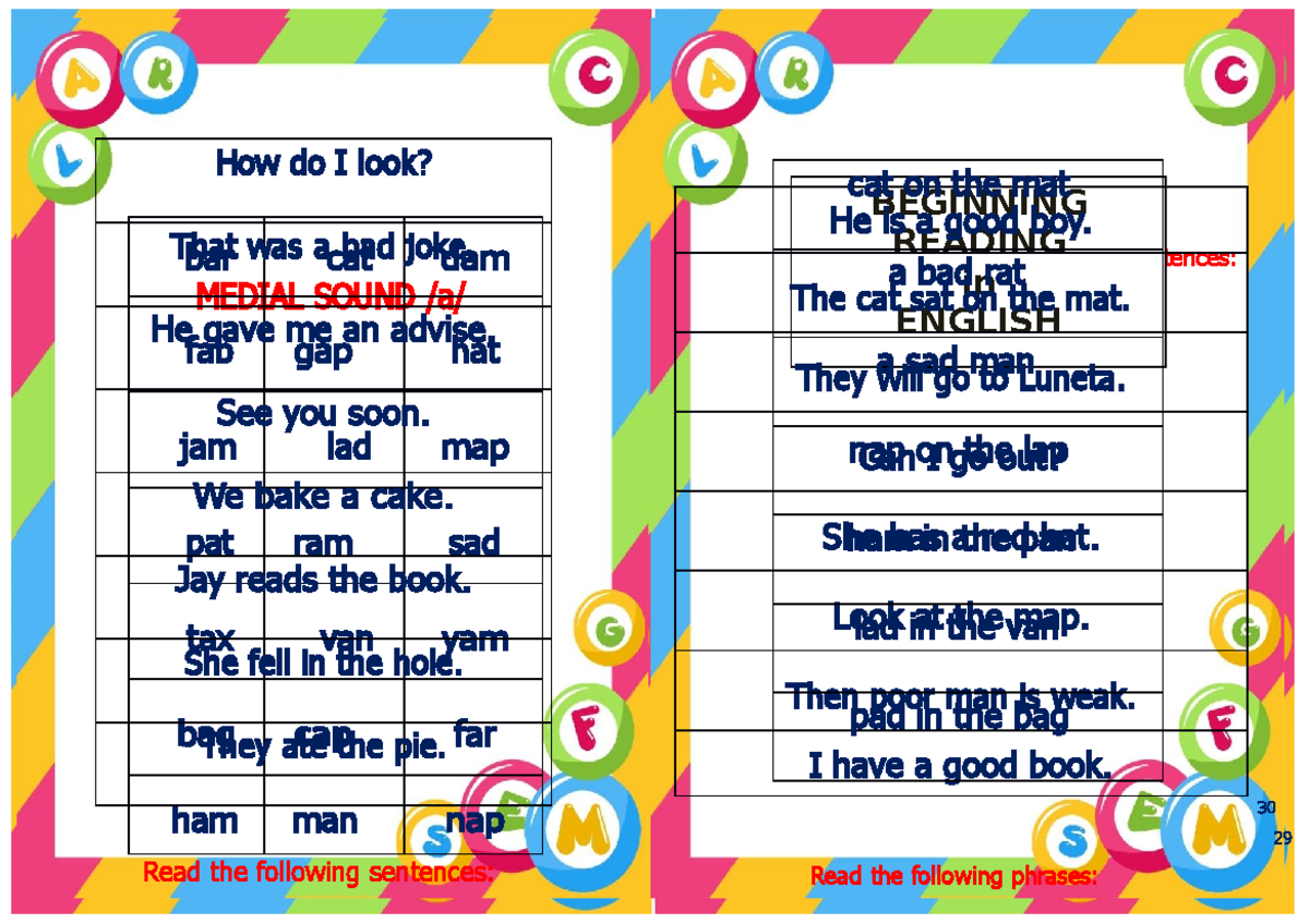 Beginningreading reading materials for beginning reading 30 29