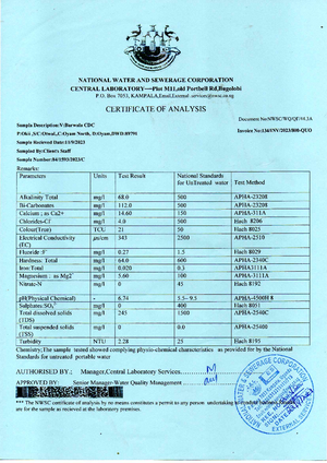 Barlwala CDC Test pumping 01 - 44 m Item (mbgl) Q (m≥/hr) SWL 12 m bgl ...