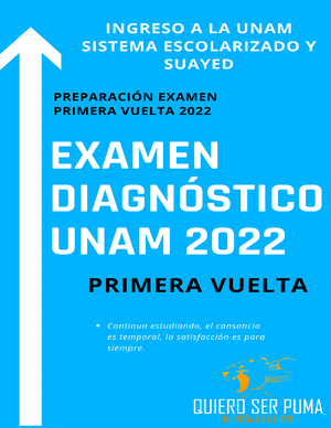 Examen Simulación De UNAM (2020) Con Hoja De Respuestas - Examen ...