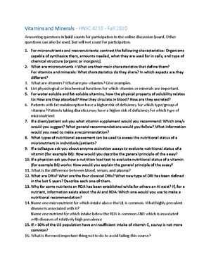 Vitamin D - (0 pt) a. The committee assessed more than 1000 studies and ...