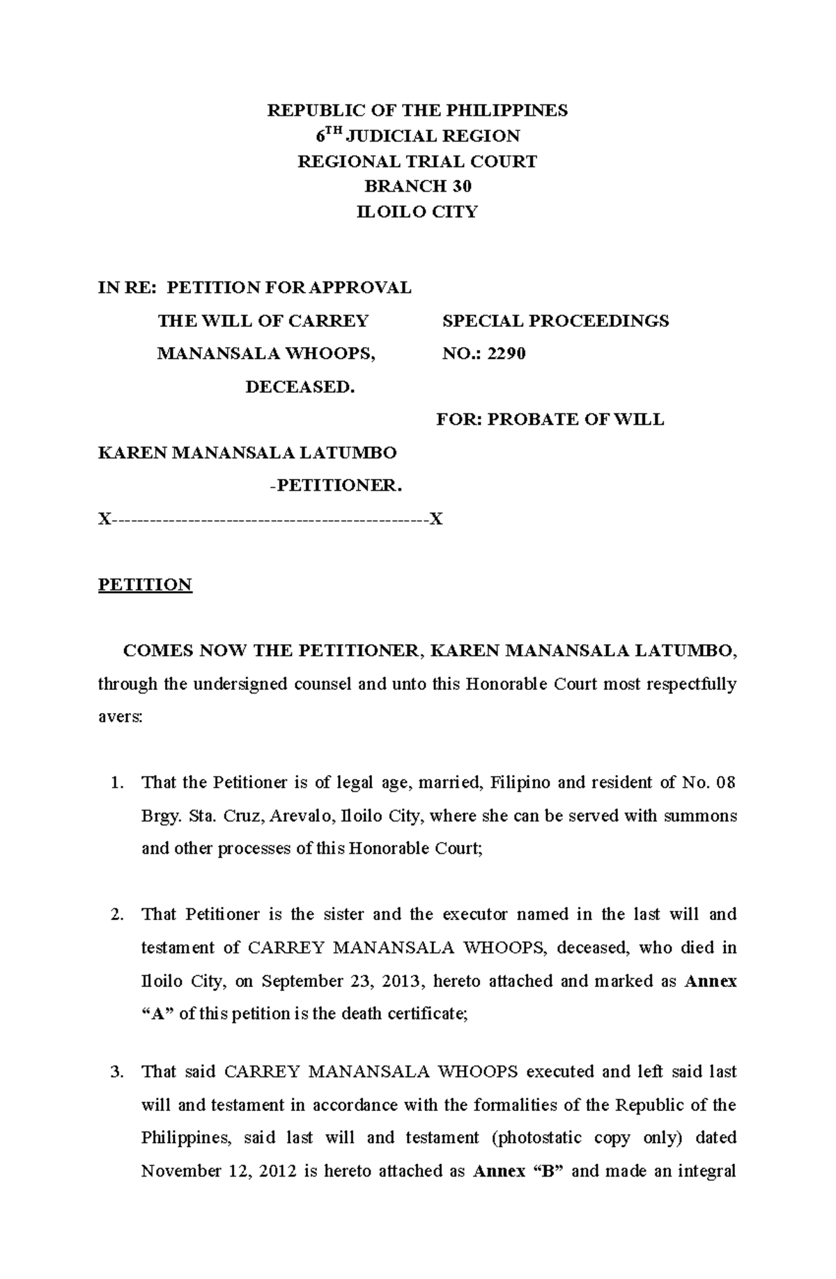 297736933-sample-petition-for-probate-of-will-republic-of-the