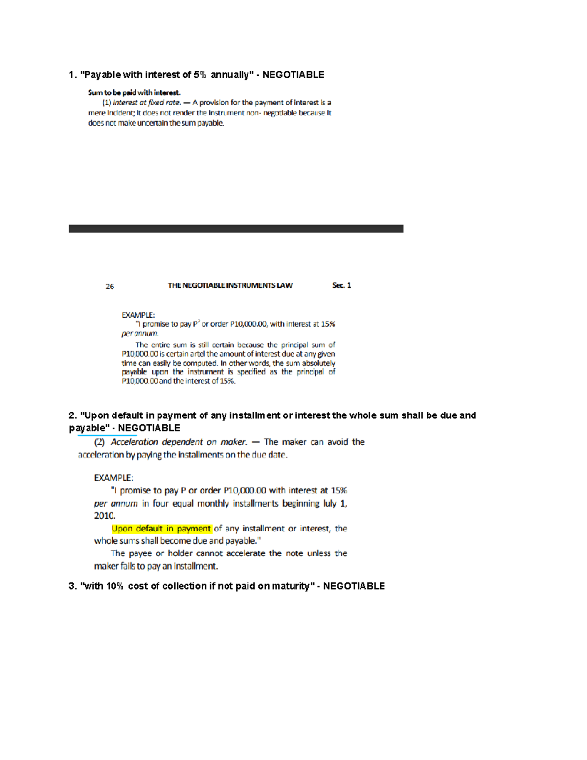 Live-exercises for International Business and Trade - "Payable with ...