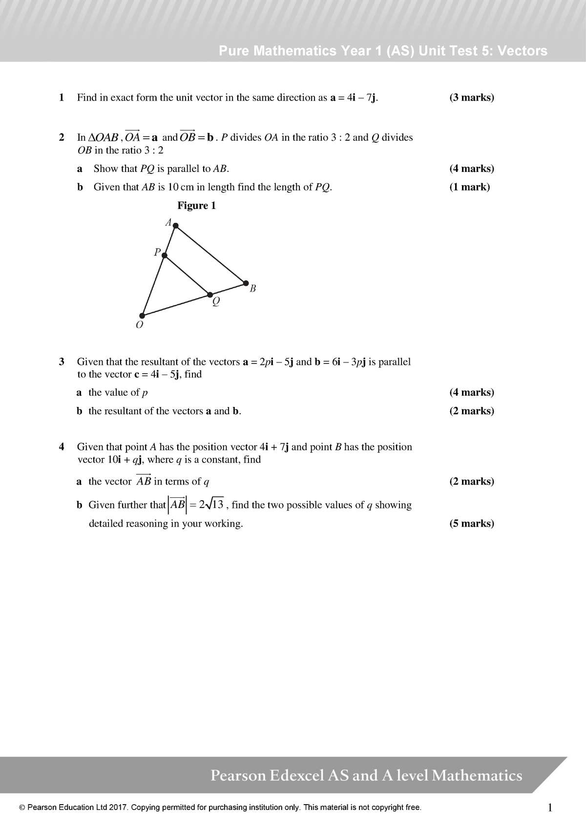 vector-practice-pure-mathematics-year-1-as-unit-test-5-vectors