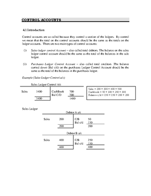 The Ledger -FA 1 - THE LEDGER A ledger is a collection of books of ...