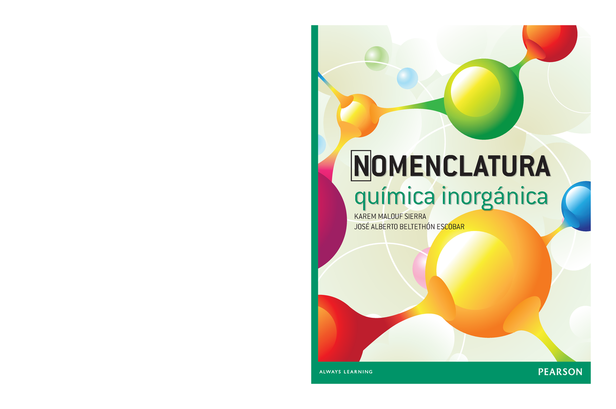 Nomenclatura Química Inorgánica ( Malouf Sierra Karem, Beltethón ...