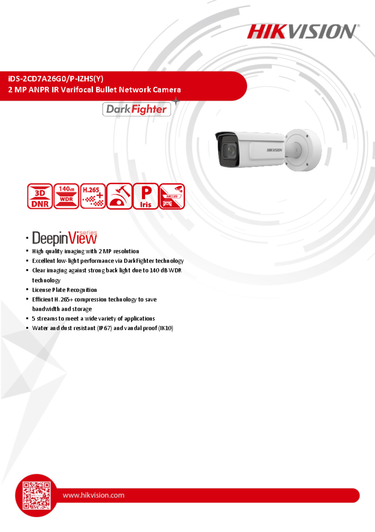 I DS-2CD7A26G0 P- Izhsy-C Datasheet V5 - iDS-2CD7A26G0/P-IZHS(Y) 2 MP ...