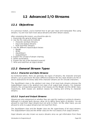 Part Five Introduction to Programming 2 - 5 Text-Based Applications 5 ...