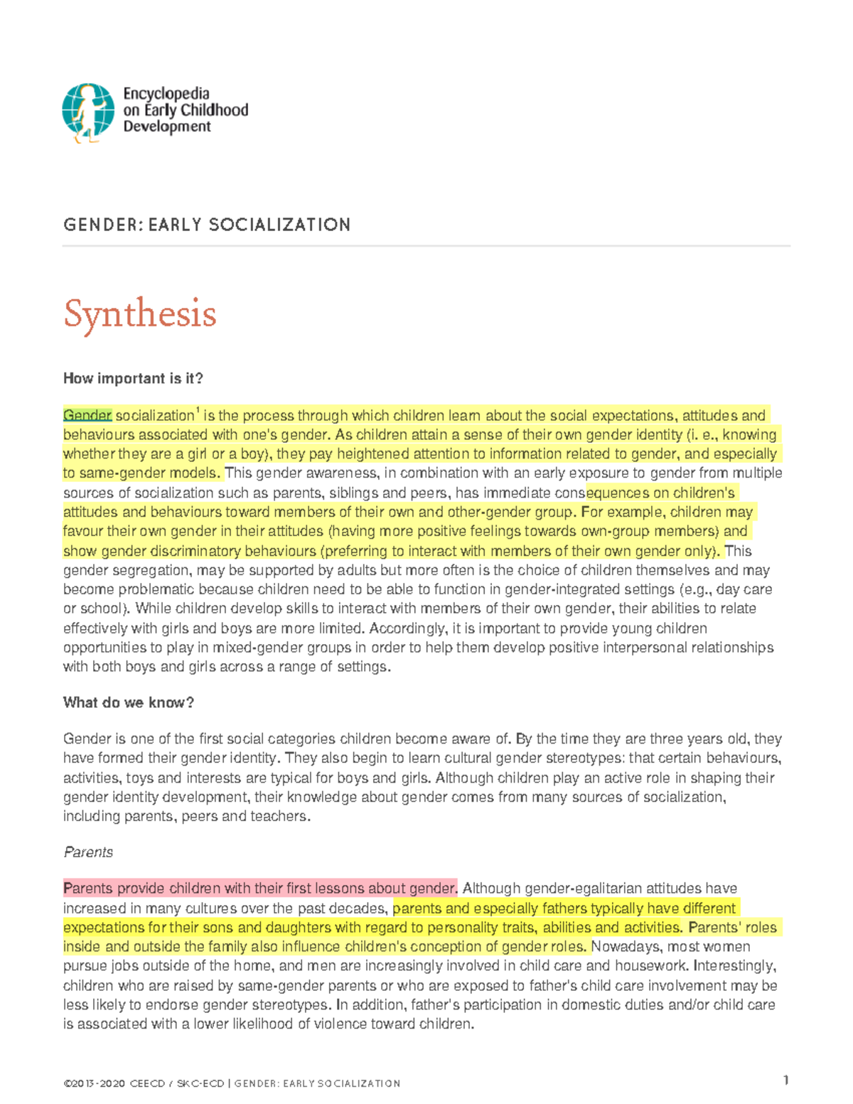 Gender Roles: The Shocking Truth About Early Socialization - 5sxyt8f