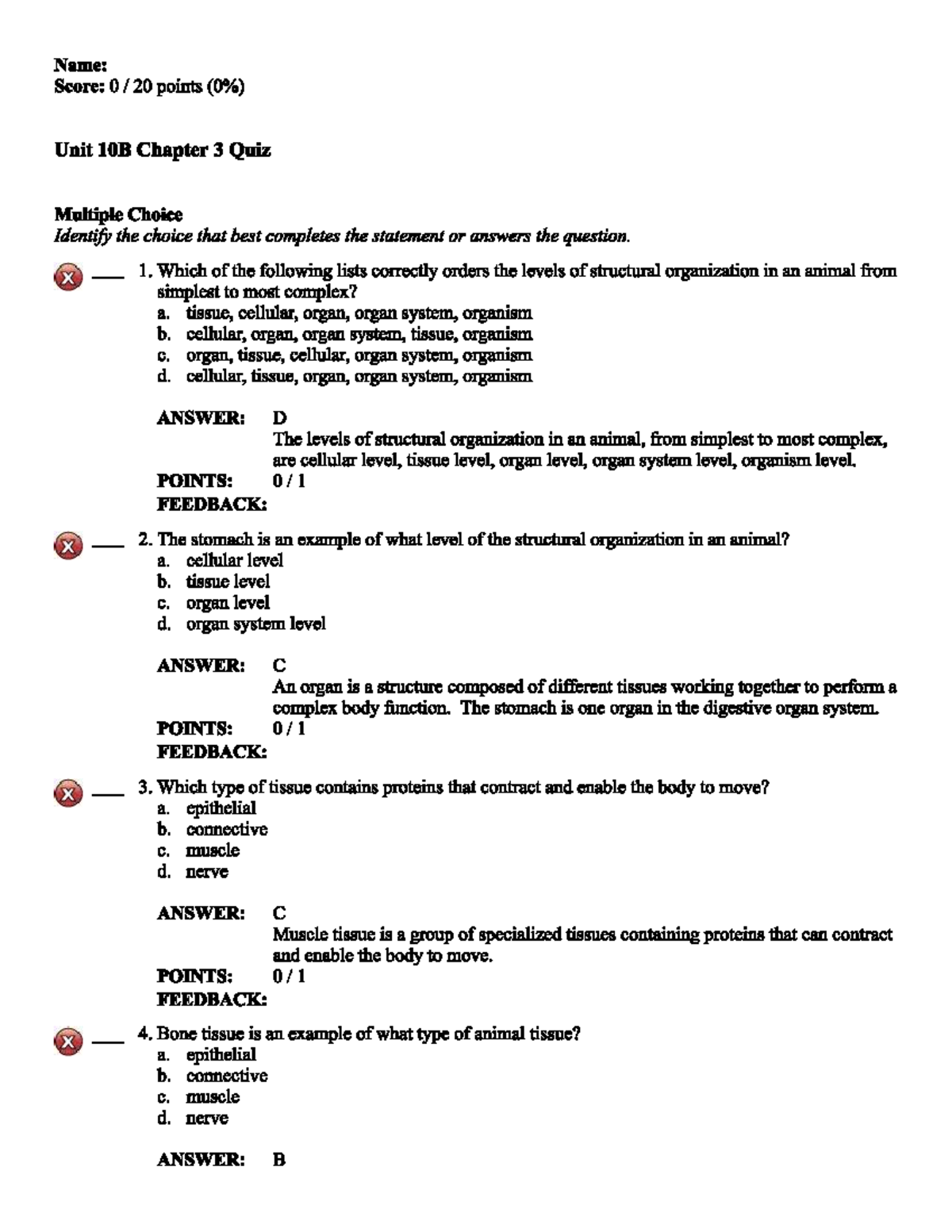 Bio prat 2 - the systematic study of the structure and behavior of the ...