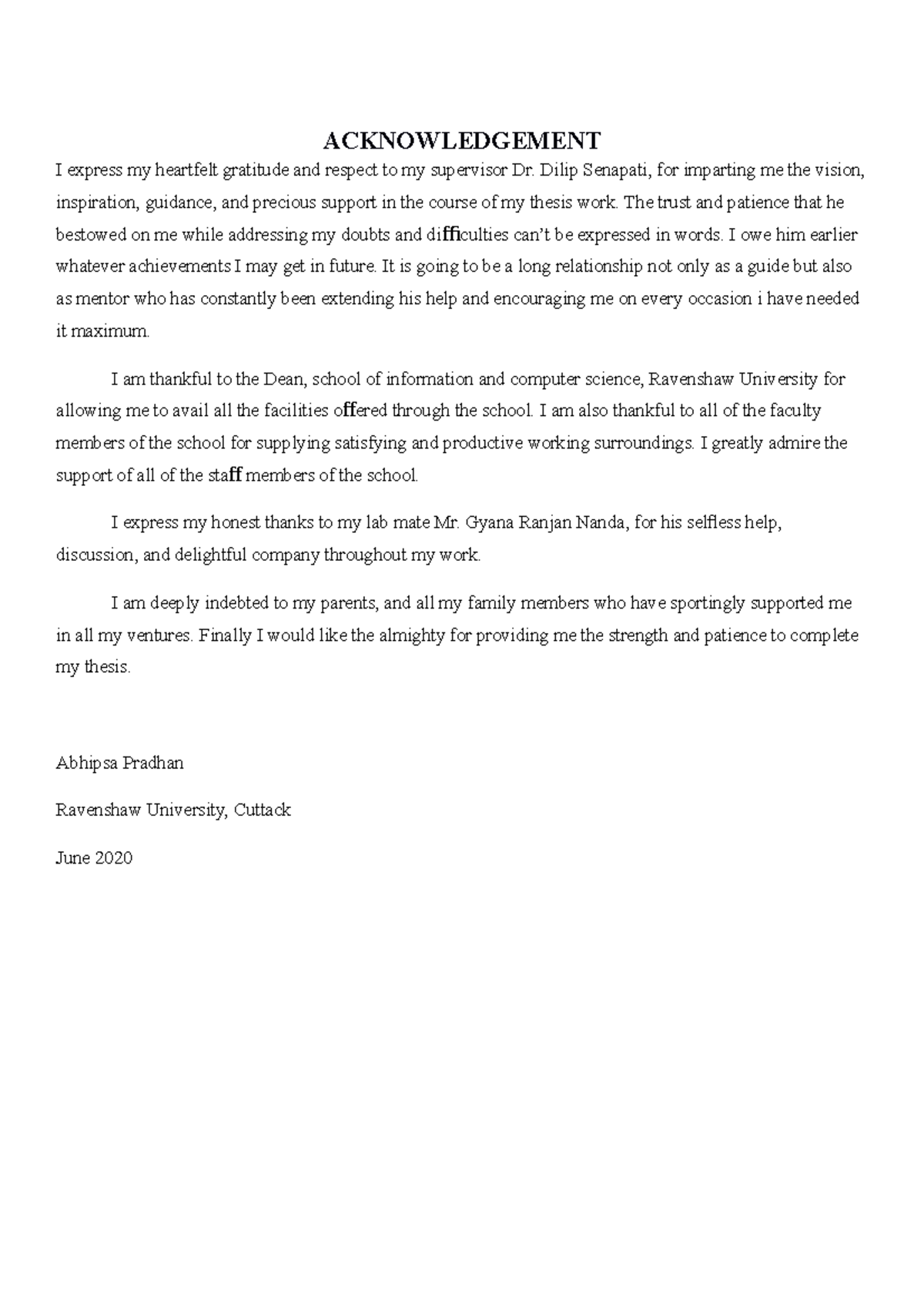 IIOT Project - ACKNOWLEDGEMENT I express my heartfelt gratitude and ...