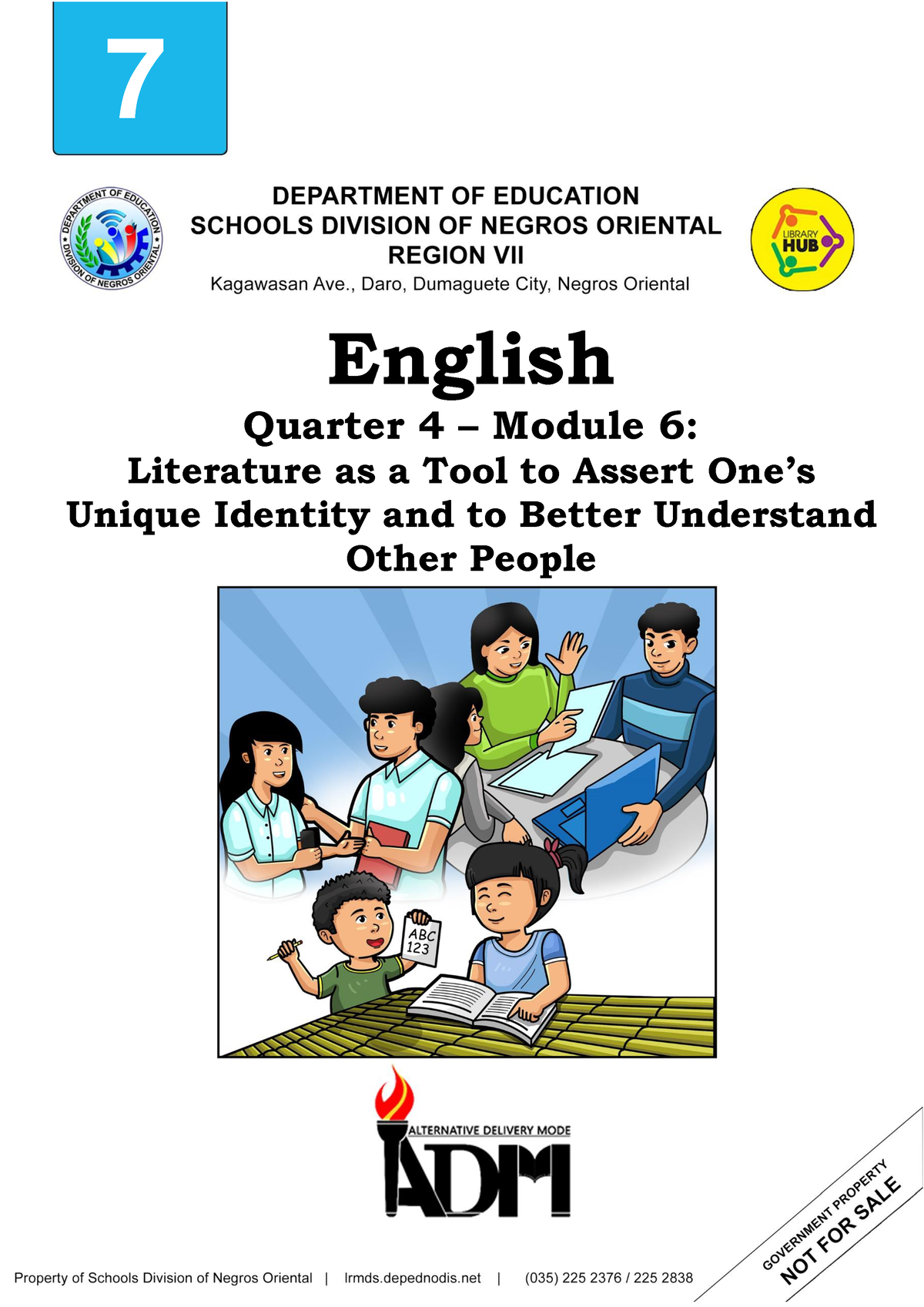 G7SLM6Q4 Final - ENGLISH LEARNING MATERIALS - 7 English Quarter 4 ...