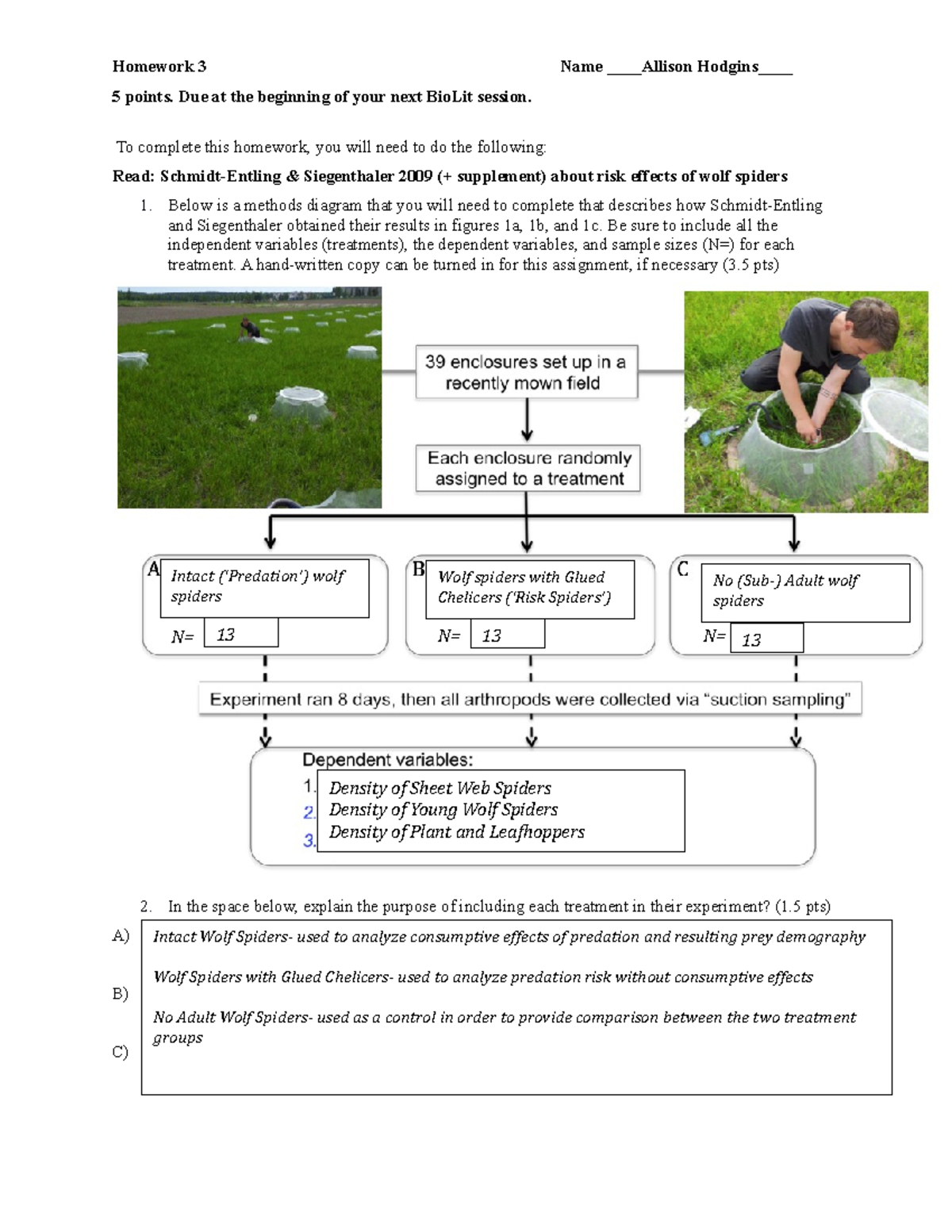 Homework+3 S19 - Homework 3 answers for Biology 150 Discussion Section ...