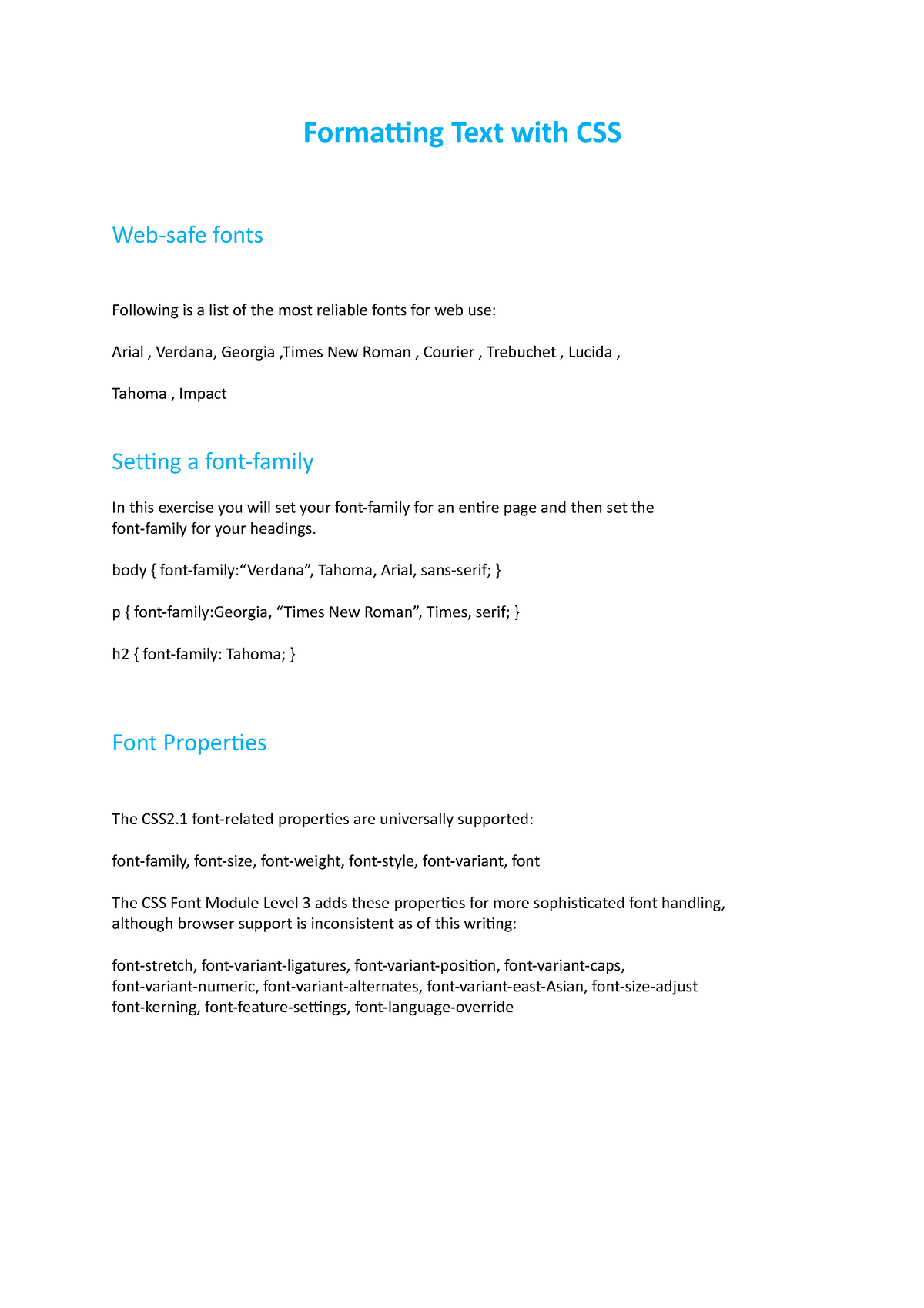 formatting-text-with-css-formatting-text-with-css-web-safe-fonts