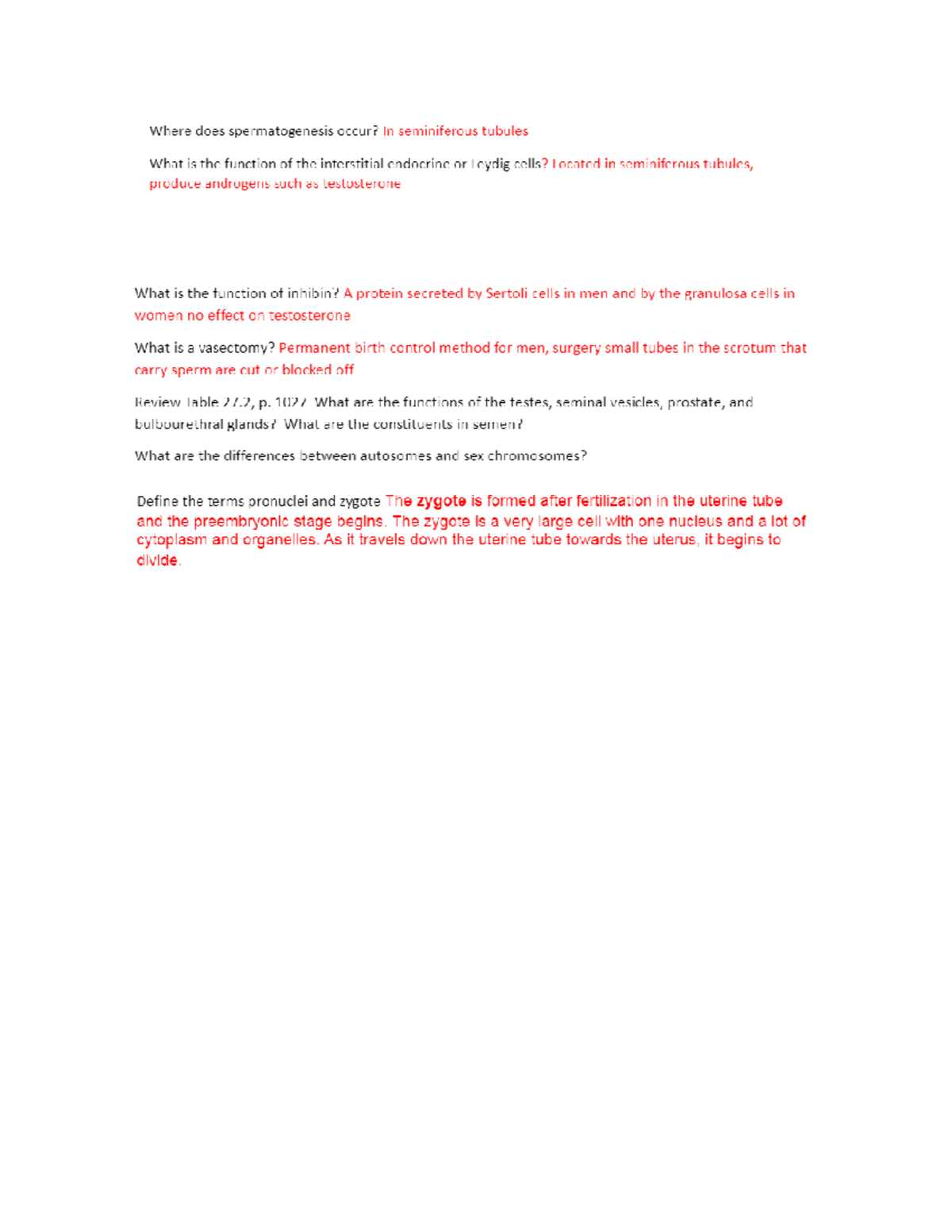 Study Guide for Exam - BIOL 224 - Studocu