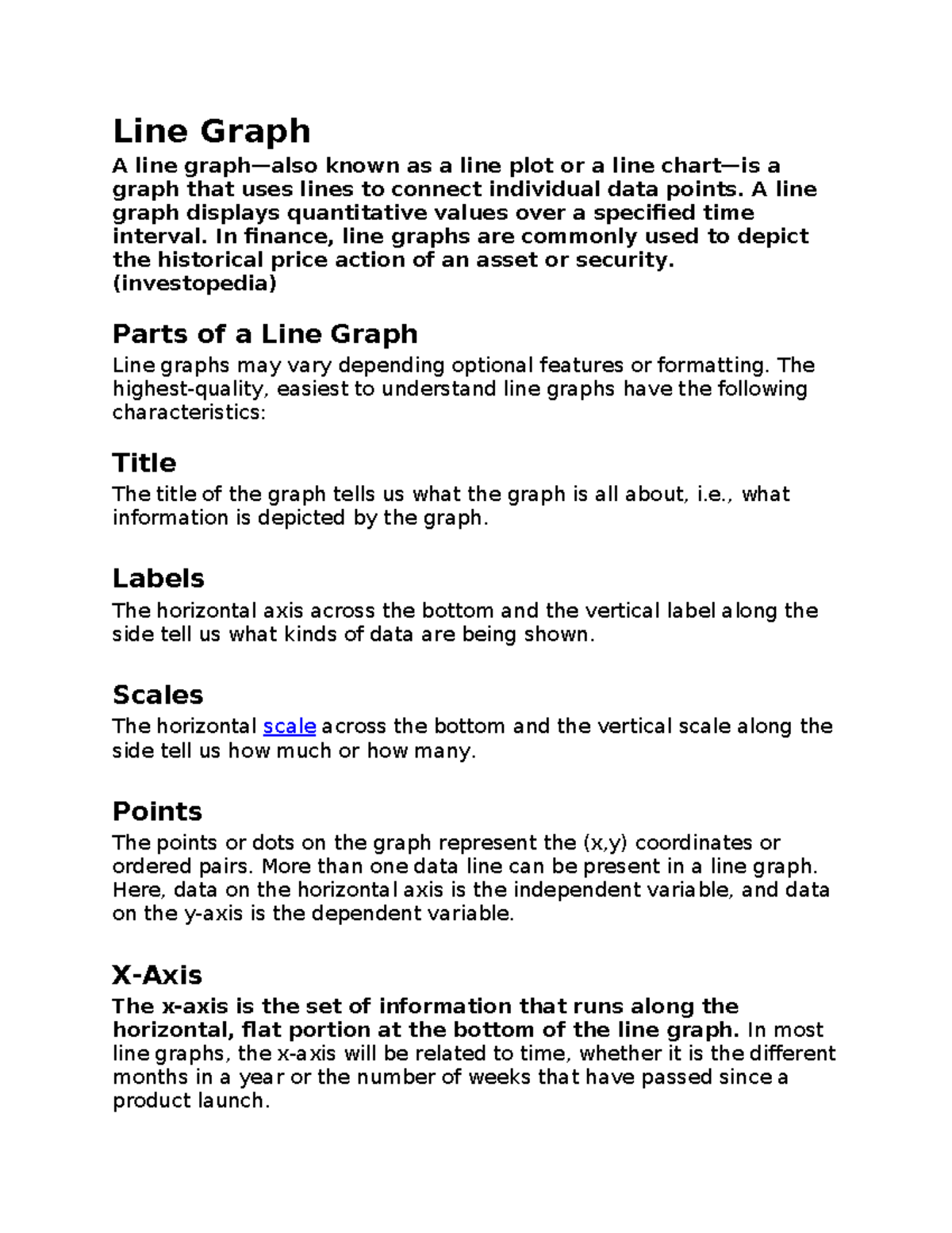 LINE Graph MAT 152 Group 2 - Line Graph A line graph—also known as a ...