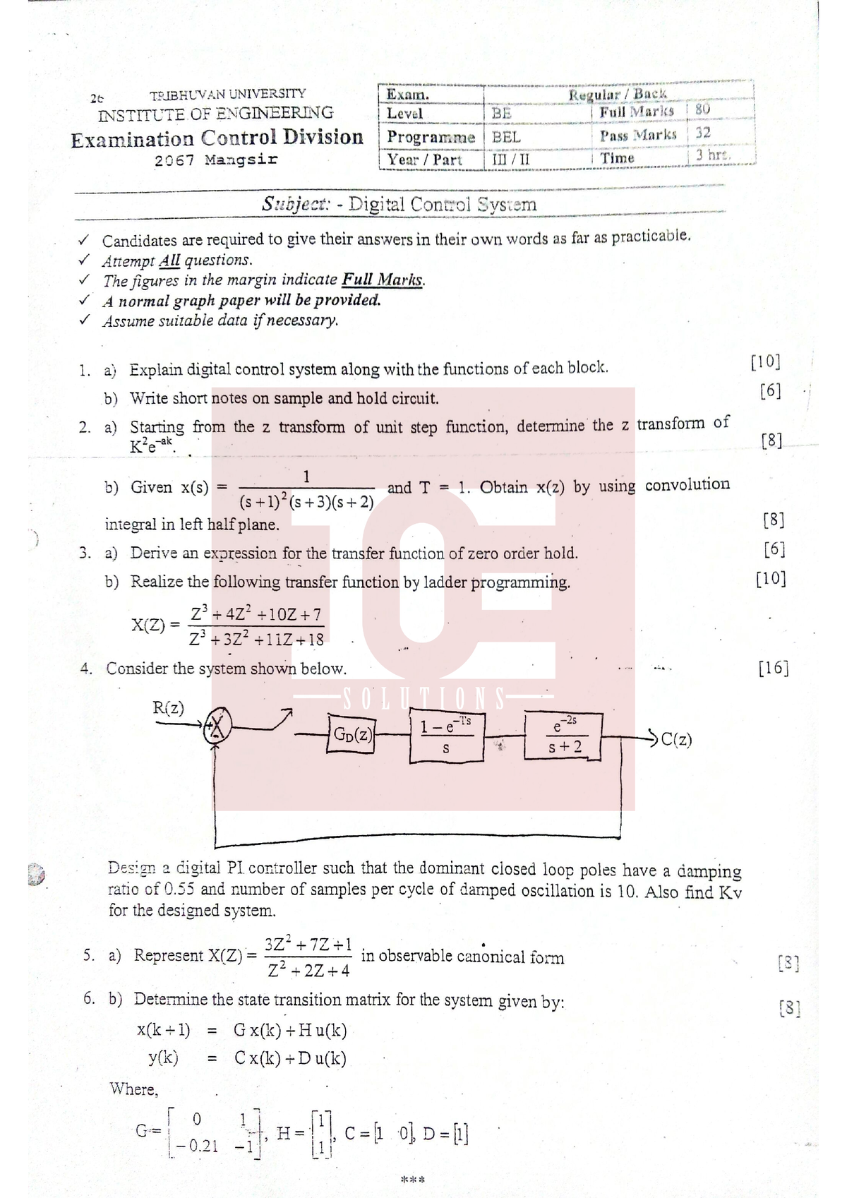 Digital-control-system - Electrical Engineering - Studocu