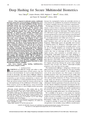 P3 - reference paper - 510 IEEE TRANSACTIONS ON INFORMATION FORENSICS ...